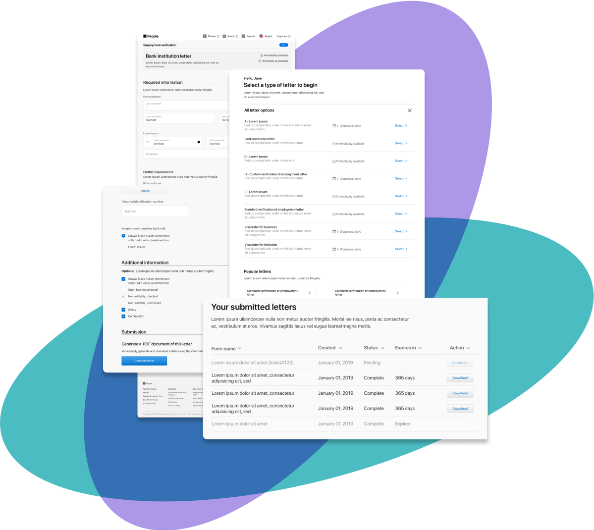 User friendly forms